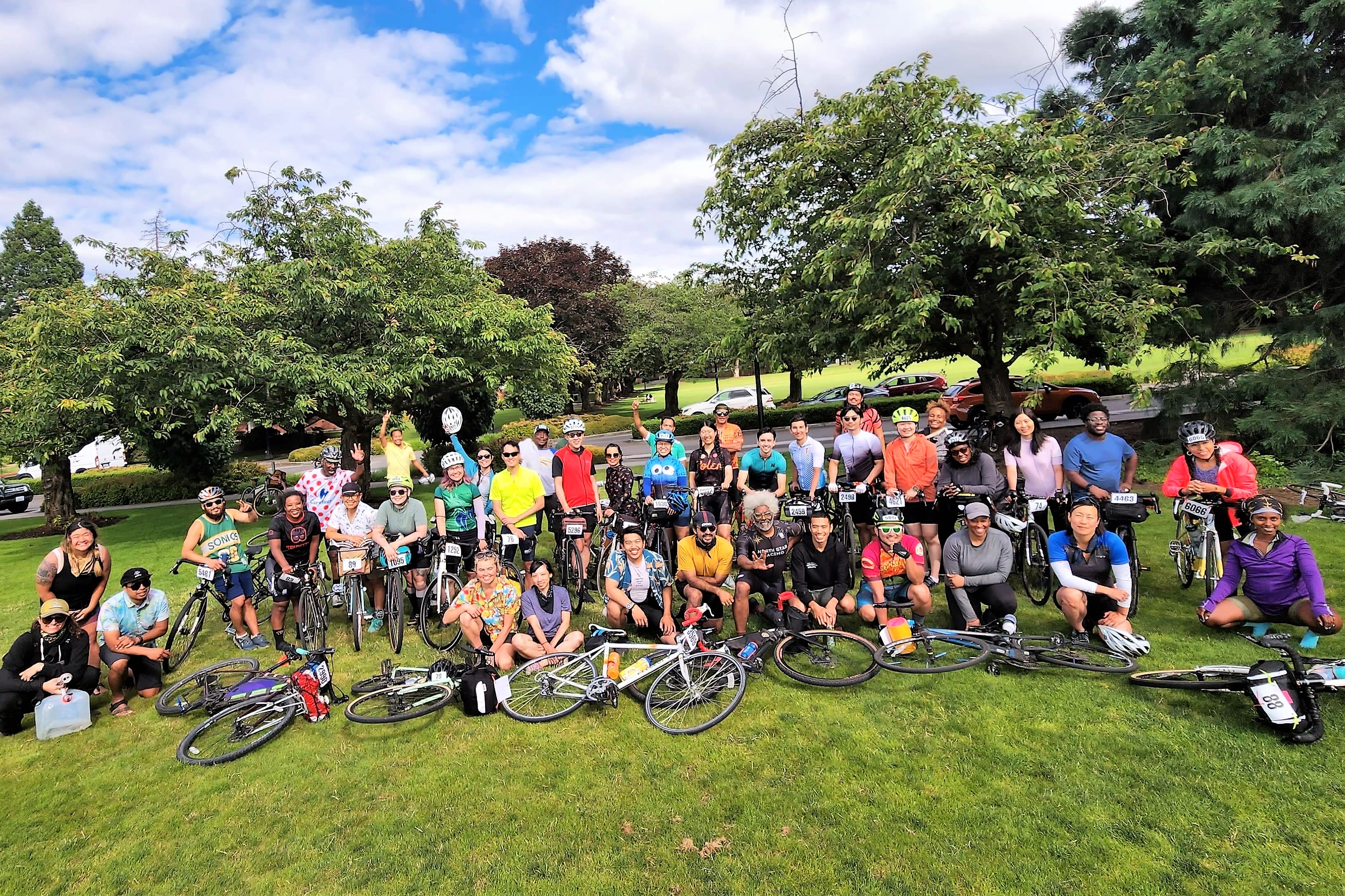 Bike Works supported a huge group of Ampersand and NorthStar riders in 2022